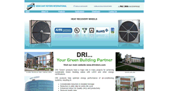 Desktop Screenshot of energyrecoverywheels.com